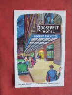 Pick Roosevelt Hotel  Pittsburgh - Pennsylvania > Pittsburgh    Ref 6416 - Pittsburgh