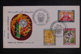 ALGÉRIE - Enveloppe FDC En 1968 - Jeux Olympiques - L 153210 - Algerien (1962-...)