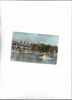 Carte Postale Années 60 Dun-sur-Meuse  (55) Le Lac Vert  Et Son Casino Carte Couleur Animée - Dun Sur Meuse