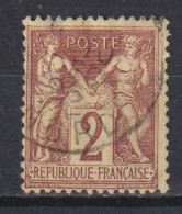 France: Y&T N° 85 Type II Oblitéré. TB !  - 1876-1898 Sage (Type II)