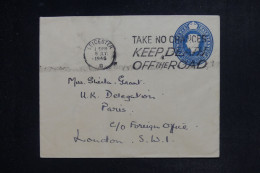 ROYAUME UNI - Entier Postal De Leicester Pour Londres En 1946 - L 153212 - Postwaardestukken