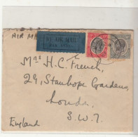 Tanganyika / Airmail / Postmarks / G.B. / Kings African Rieles - Other & Unclassified