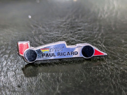 F Pin's Pins Circuit De France Du Castellet Paul Ricard Formule 1 F1 Lapel Pin Tres Bon Etat Taille : 37 * 9 Mm Envoi - F1