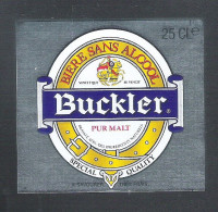 BIERETIKET -  BUCKLER BIERE SANS ALCOOL - PUR MALT - 25 CL.  (BE 702) - Bière