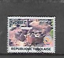 TIMBRE OBLITERE DU TOGO  DE 2010 N° MICHEL 3591 - Togo (1960-...)