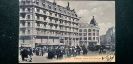 38 , Grenoble , Le Grand Hôtel  Moderne Et Ses Clients  En 1904 - Grenoble