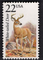 2039280680  1987 SCOTT 2317 (XX)  POSTFRIS  MINT NEVER HINGED  -  NORT AMERICAN WILDLIFE- WHITE-TAILED DEER - FAUNA - Unused Stamps