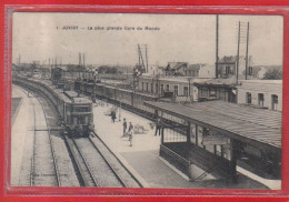 Carte Postale 91. Juvisy La Plus Grande Gare Du Monde  Très Beau Plan - Juvisy-sur-Orge