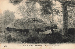 FRANCE - Forêt De Fontainebleau - La Tortue D'Apremont - Carte Postale Ancienne - Fontainebleau