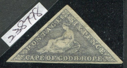 1862 Cape Of Good Hope 6d With Certificate Sg 7c * - Cape Of Good Hope (1853-1904)