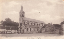 FRANCE - Coye (Oise) - L'Eglise - Carte Postale Ancienne - Sonstige & Ohne Zuordnung