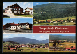 AK Rappendorf /Bayer. Wald, Hotel Rappenhof, Café Wastl, Flugplatz Arnbruck  - Other & Unclassified