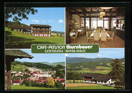 AK Gotteszell /Bayer. Wald, Die Café-Pension Thurnbauer, Mit Speisezimmer, Weihmannsried 63  - Other & Unclassified