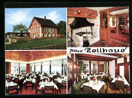 AK Rinteln, Das Gasthaus Altes Zollhaus, Mit Innenansichten, Hauptstrasse 30, Inh. Familie Wenzel  - Rinteln