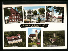 AK Bockenem A. Harz, Jägerhaus, Dillsburg, Burg Wohldenberg, Stadtbad, Superintendentur, Kirche  - Other & Unclassified