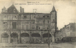 Guerre 1914 15 16 PONT A MOUSSON  Maison Des 7 Péches Capitaux Et Le Louvre RV - Pont A Mousson