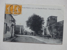 85 : La Chapelle Themer  - Grande Rue Et L'Eglise - Autres & Non Classés