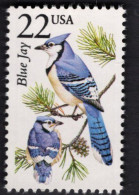 2039281859 1987 SCOTT 2318 (XX) POSTFRIS MINT NEVER HINGED - NORTH AMERICAN WILDLIFE - BLUE JAY - BIRD - FAUNA - Neufs