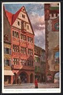 AK Freiburg / Breisgau, Geschäftshaus Der Freiburger Zeitung  - Freiburg I. Br.