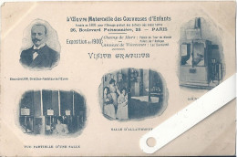 75 Paris IX,  Boulevard Poissonnière, Couveuses D'Enfants, Expo 1900,, D09.103 - Paris (09)