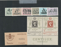 CENTILUX 1952 ** - Neufs