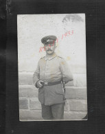 MILITARIA CARTE PHOTO MILITAIRE SOLDATS ALLEMANT OU POLONAIS ?1 REKR BATL PION  AVEC BAIONNETTE CACHET STRASBOURG 1915 : - Guerre 1914-18