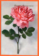 CP Heureux Anniversaire Fleurs Fleur Série 290 1  Roses Carte Vierge TBE - Fleurs
