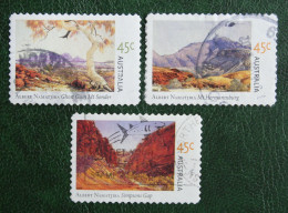 Albert Namatjira Painting Peinture 2002 (Mi 2146-2147 2149) Used Gebruikt Oblitere Australia Australien Australie - Used Stamps
