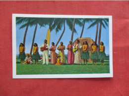 Hula Maids. Large Surf Board. - Hawaii >   Ref 6416 - Andere & Zonder Classificatie