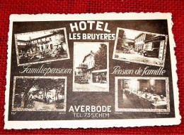 AVERBODE  -  Familiepensioen - "Hôtel Les Bruyères "  - Pension De  Famille - Scherpenheuvel-Zichem