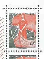 FRANCE  MARIANNE A LA NEF 2024 ISSU DE LA MINI-FEUILLE - Unused Stamps