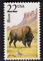 2039283059 1987 SCOTT 2320 (XX)  POSTFRIS  MINT NEVER HINGED  -  NORTH AMERICAN WILDLIFE- BISON -FAUNA - Unused Stamps