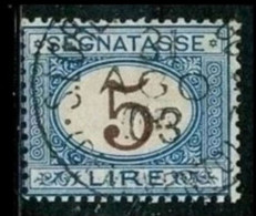 ● ITALIA REGNO 1870 ֍ SEGNATASSE ● N. 13 Usato ● Cat. 45 € ️● Lotto N. 471 ️● - Postage Due