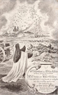 RELIGIONS & CROYANCES - Sainte Thérèse De L'Enfant Jésus Priant Pour Les Soldats - Carte Postale Ancienne - Santi