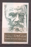 Léon Tolstoï. De 1978 YT 1989 Sans Trace Charnière - Ohne Zuordnung