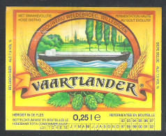 BROUWERIJ WELDEBROEC - WILLEBROEK - VAARTLANDER    - 25 CL  - 1 BIERETIKET  (BE 724) - Bier