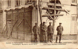 Poperinge - Oorlog 1914-1915 - Charcuterie Muyllaert - Poperinge