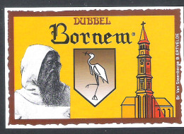 BOUWERIJ VAN STEENBERGE - ERTVELDE - DUBBEL BORNEM   -  BIERETIKET  (BE 725) - Cerveza