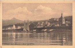 FRANCE - Evian Les Bains - Vue Générale - Carte Postale Ancienne - Evian-les-Bains