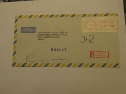 BRAZIL AIRMAIL REGISTERED COVER TO GERMANY 1984 - Other & Unclassified