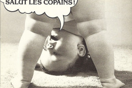 *CPM - Bébé Humoristique - BB Téte En Bas - Salut Les Copains! - Humour