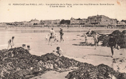 FRANCE - Pornichet Les Pins - Vue Générale De La Plage - Prise Des Mouillières De Bonne Source - Carte Postale Ancienne - Pornichet