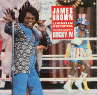 Disque De James Brown- Living In America - Rocky IV - Scotti Brothers SCTA 6701 - 1985 - Soul - R&B
