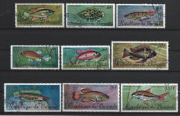 Burundi 1967 Fish Y.T. A62/70 (0) - Oblitérés