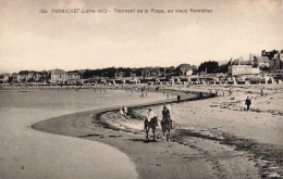 FRANCE - Pornichet - Tournant De La Plage - Au Vieux Pornichet - Vue Sur La Plage - Animé - Carte Postale Ancienne - Pornichet