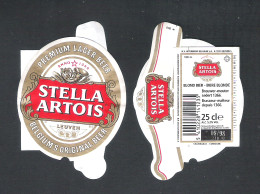 BROUWERIJEN  ARTOIS - STELLA ARTOIS  -  LEUVEN - 3  BIERETIKETTEN  (BE 730) - Beer