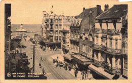 BELGIQUE - La Panne - Avenue De La Mer - Animé - Carte Postale Ancienne - De Panne