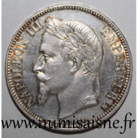 GADOURY 739 - 5 FRANCS 1869 BB - Strabourg - TYPE NAPOLEON III - KM 799 - TTB+ - 5 Francs