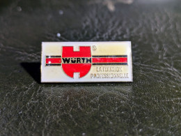 H Pin's Pins Wurth La Fixation Professionnelle Lapel Pin Outillage Tool Badge Taille : 29 * 14 Mm Etat Correct - Le Pin' - Merken
