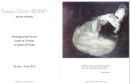 *Double CPM - Vernissage Exposition Francis-Olivier BRUNET -  Galerie Emiliani à DIEULEFIT (26) - Exhibitions